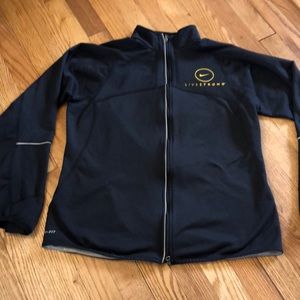 Women’s livestrong nike zip up hoodie
